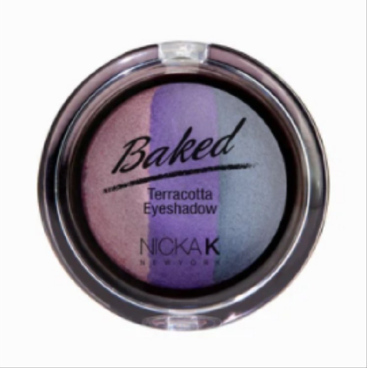 Nicka K Baked Eyeshadow Sparkle Plum #NBE06