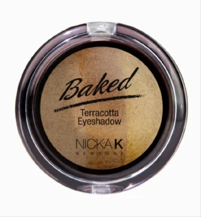 Nicka K Baked Eyeshadow Sparkle Gold #NBE10