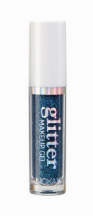 Nicka K Glitter Makeup Gel Aurora Blue #NGG06