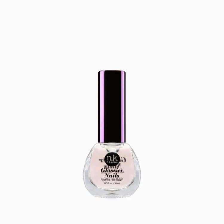 Nicka K Nail Polish Glossier Nail Acrylic Top Coat #TAC