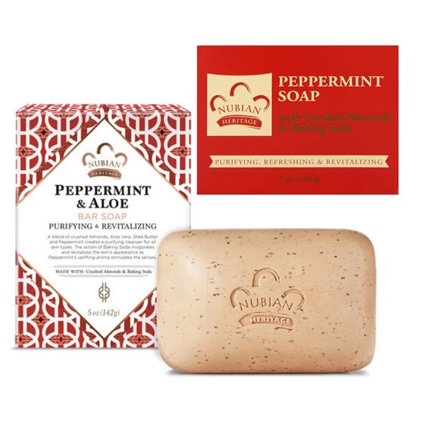 Nubian Heritage Peppermint & Aloe Soap 5oz