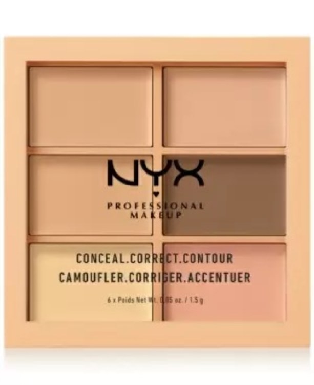 NYX Professional Makeup Conceal Correct Contour Palette #3CP01 - Light