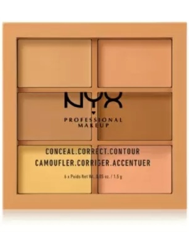 NYX Professional Makeup Conceal Correct Contour Palette #3CP02 - Medium