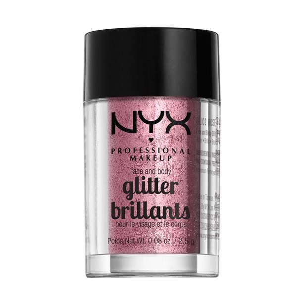 NYX Professional Makeup Face & Body Glitter Brillants #GLI02 - Rose