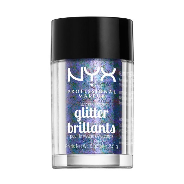 NYX Professional Makeup Face & Body Glitter Brillants #GLI11 - Violet