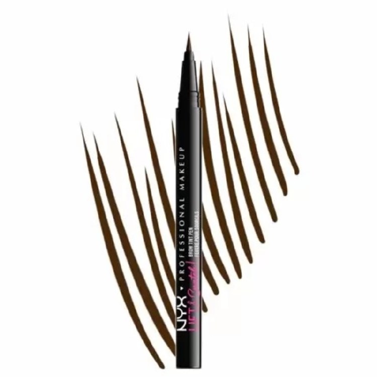 NYX Professional Makeup L&S Brow Tint Pen Waterproof Eyebrow Pen #LAS08 - Espresso