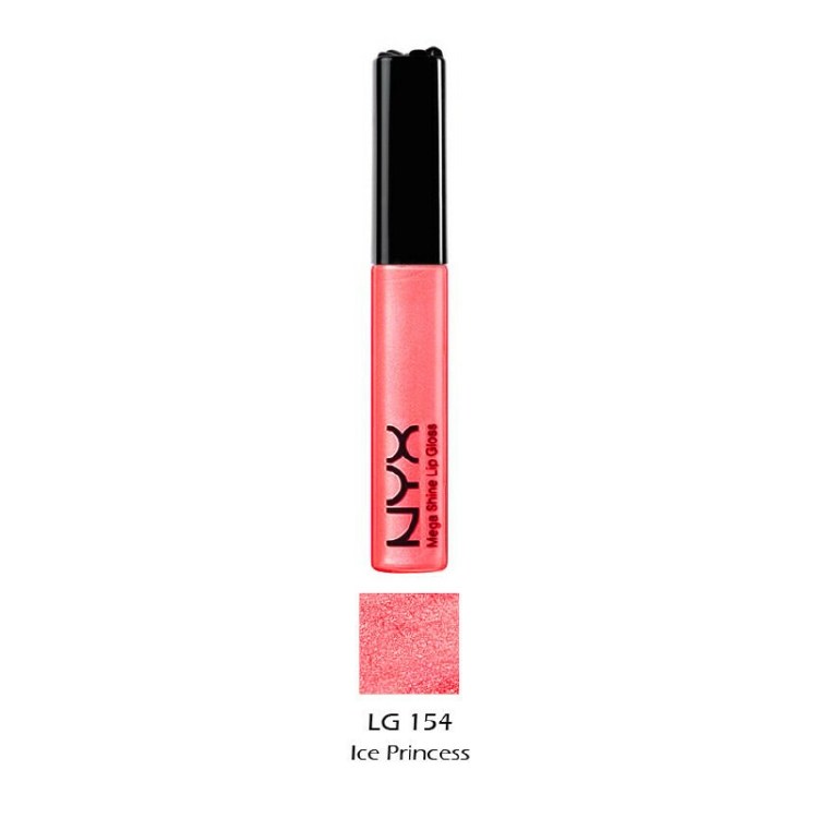 NYX Professional Makeup Mega Shine Lip Gloss #LG154 - Ice Princess
