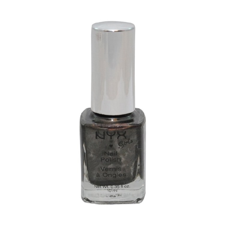 NYX GIRLS NAIL POLISH #NGP121 - Charcoal Pearl