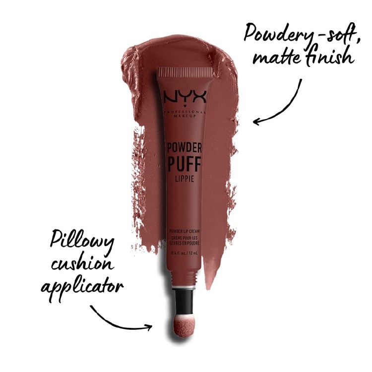 NYX Professional Makeup Powder Puff Lippie Powder Lip Cream Liquid Lipstick - #PPL01 - Cool Intentions