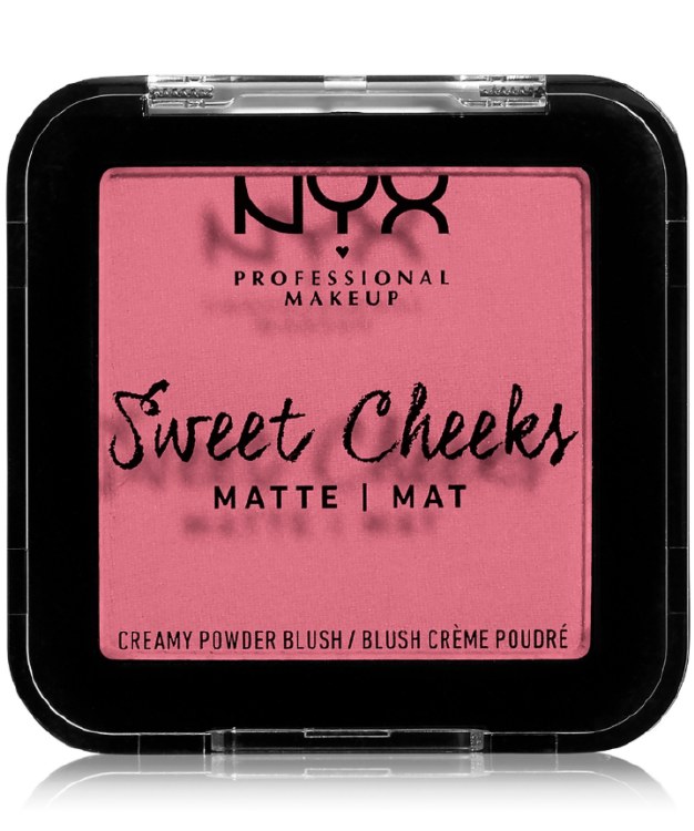 NYX Professional Makeup Sweet Cheeks Creamy Powder Blush Matte #SCCPBM08 - Rose & Play