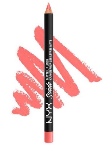 NYX Professional Makeup Suede Matte Lip Liner Vegan Formula #SMLL02 - Life's a Beach