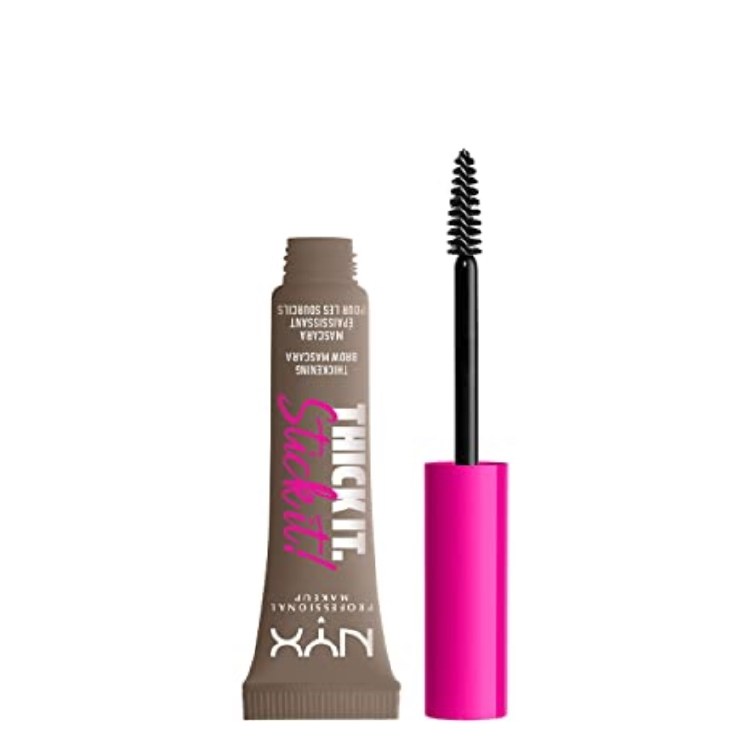 NYX Professional Makeup Thick it Stick it Thickening Brow Mascara Eyebrow Gel #TISI01 - Taupe