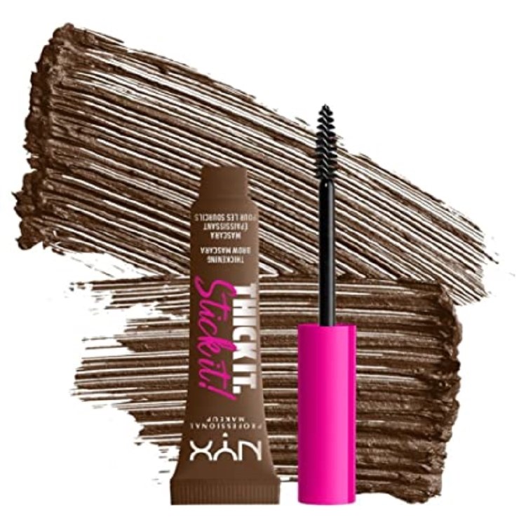 NYX Professional Makeup Thick it Stick it Thickening Brow Mascara Eyebrow Gel #TISI06 - Brunette
