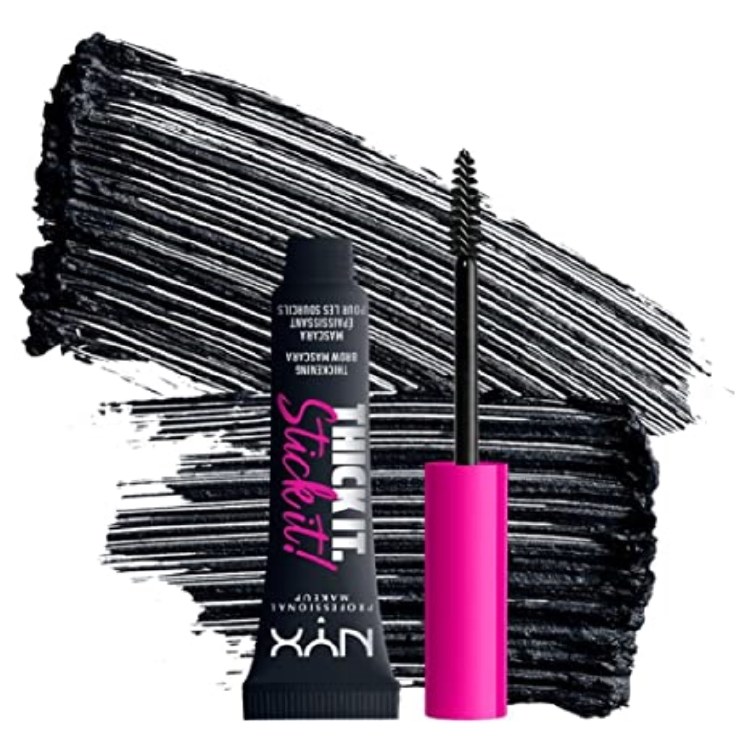 NYX Professional Makeup Thick it Stick it Thickening Brow Mascara Eyebrow Gel #TISI08 - Black