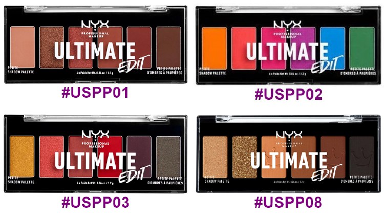 NYX Ultimate Edit Petite Palette #USPP01 - Warm Neutrals