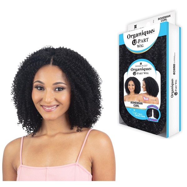 Organique U-Part Wig Bohemian Curl - # 1