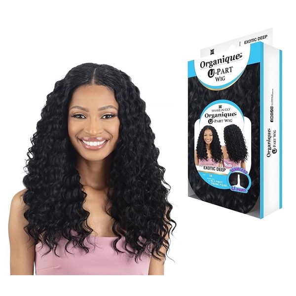 Organique U-Part Wig Exotic Deep - # 1