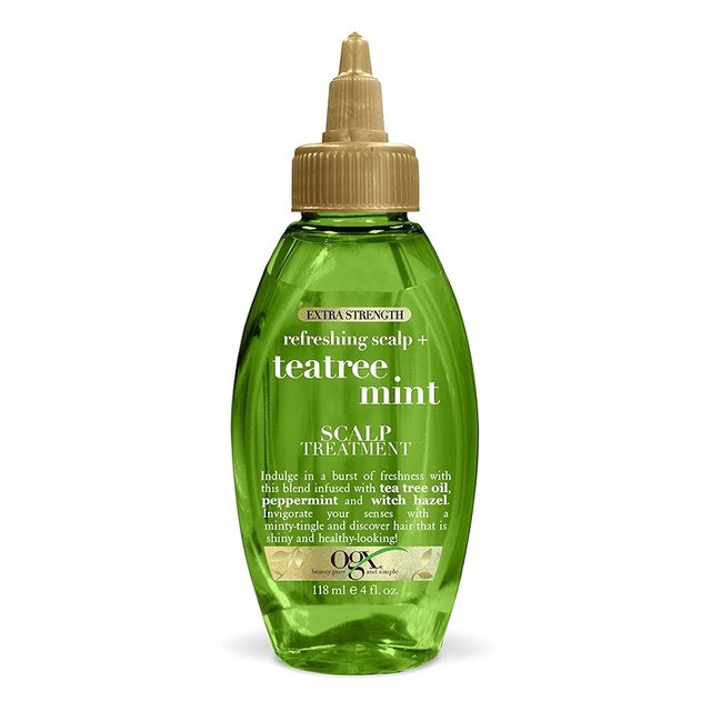 OGX Extra Strength Refreshing + Invigorating Teatree Mint Dry Scalp Treatment 4oz