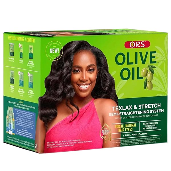 ORS Olive Oil Texlax & Stretch Semi-Straightening System