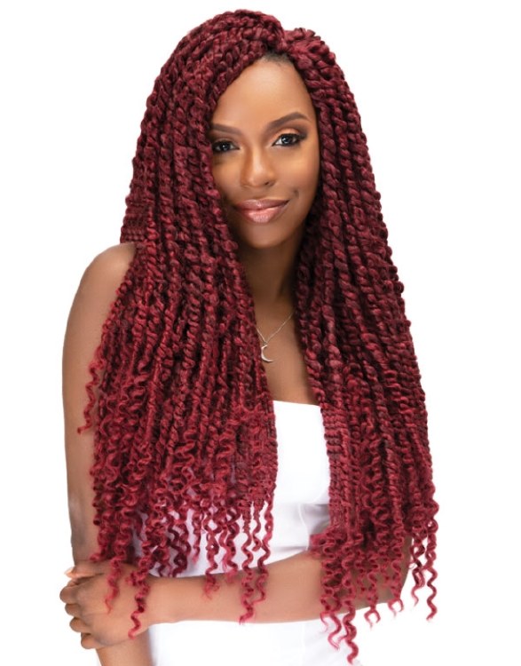 Passion Twist Braid 24 Inches - # ORANGE