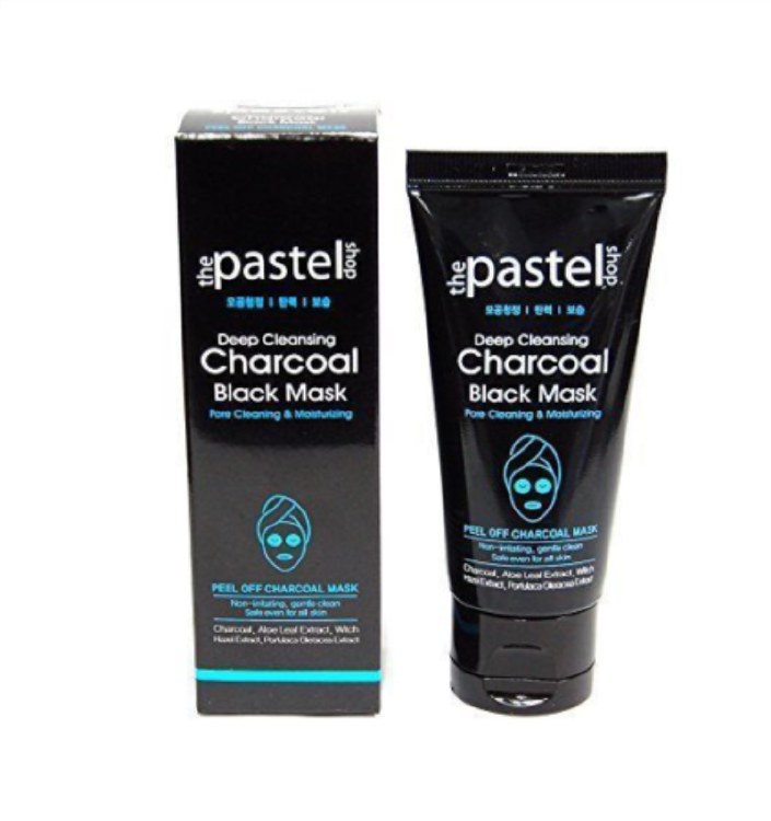 The Pastel Shop Deep Cleansing Charcoal Black Mask 1.76oz