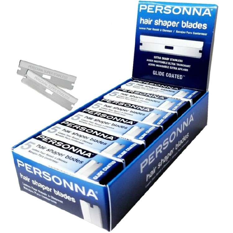 Personna Hair Shaper Blades 1 Box