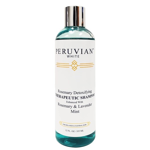 Peruvian white Rosemary Detoxifying Therapeutic Shampoo 12oz