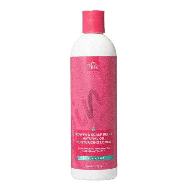 Pink Growth & Scalp Relief Oil Lotion 12oz
