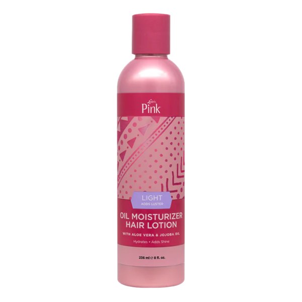 Pink Oil Moisturizer Hair Lotion 8oz - Light