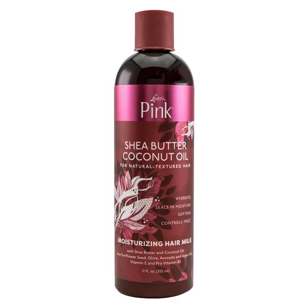 Pink Shea Butter Coconut Oil Moisturizing Hair Milk 12oz