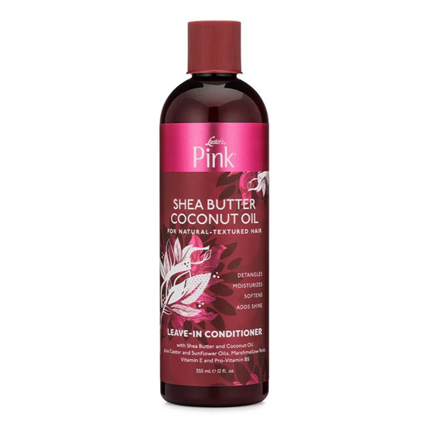 Pink Shea Butter Coconut Oil Leave-in Conditioner 12oz
