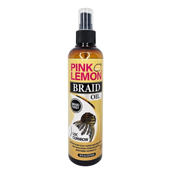Pink Lemon Braid Oil 8oz