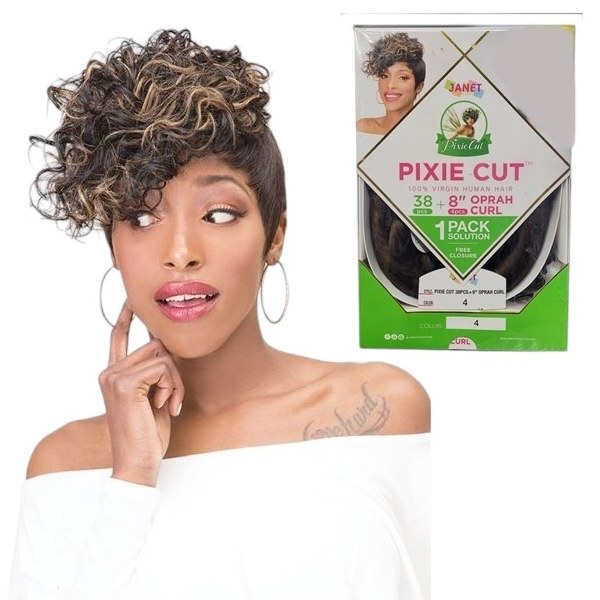 Pixie Cut 38pc - 8 Inch - Oprah - # 4