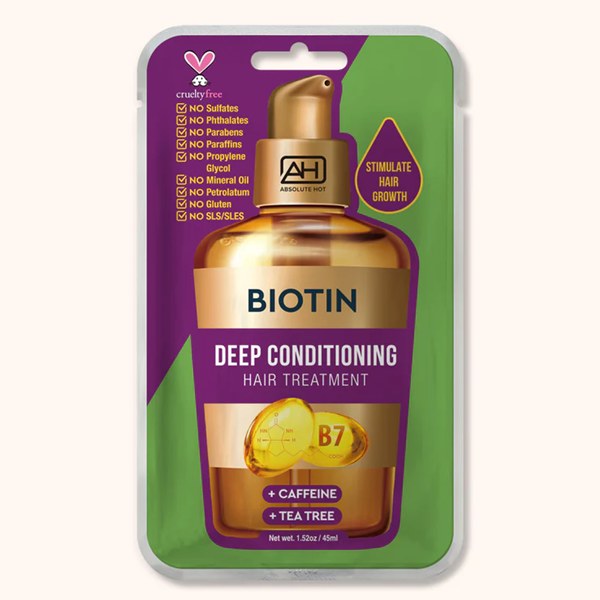 Poppy & Ivy Deep Conditioning Hair Treatment Packet - #HTDT09 - Biotin - 1.52oz