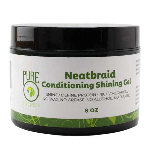 Pure O Neatbraid Conditioning Shining Gel 8oz