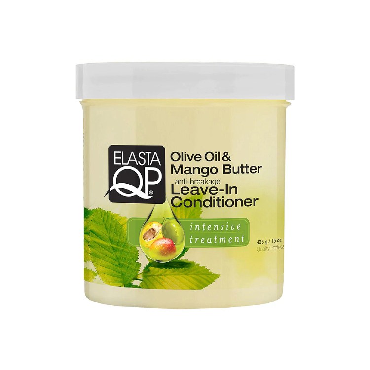 Elasta QP Olive Oil & Mango Butter Leave-in Conditioner 15oz