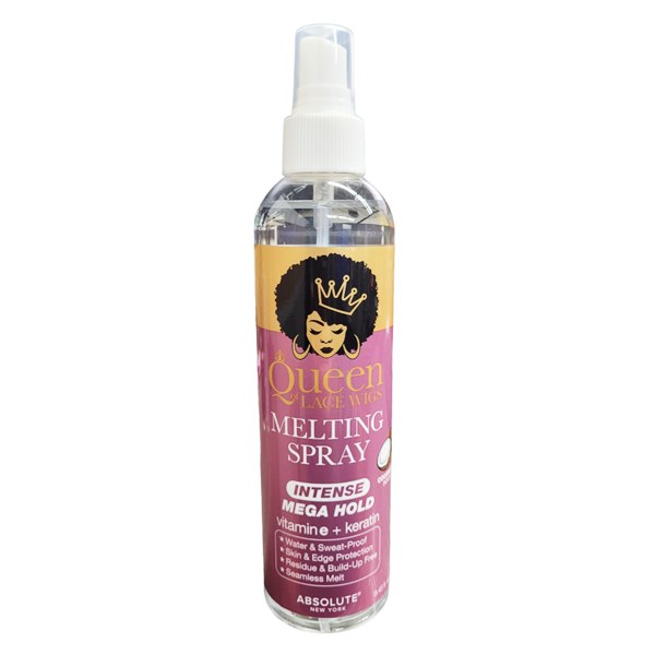 Queen of Lace Wigs Melting Spray Mega Hold 8.45oz #HCWG22