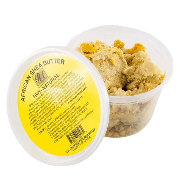 RA African 100% Natural Shea Butter Chunks 10oz