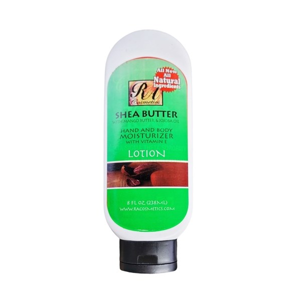 RA Cosmetics Shea Butter Hand & Body Lotion 8oz