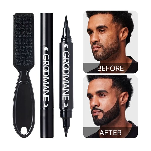Kiss Groomane Beard Fillng Pen #GR11 - Black