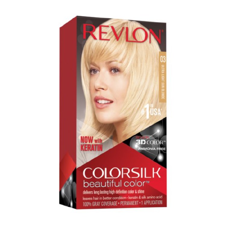 Revlon Colorsilk Beautiful Color Ultra Light Sun Blonde #03 - Beauty Depot