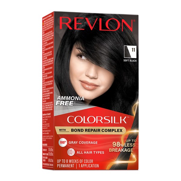 Revlon ColorSilk Hair Color #11 - Soft Black