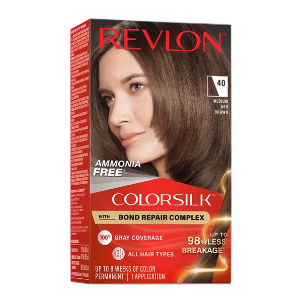 Revlon ColorSilk Hair Color #40 - Medium Ash Brown