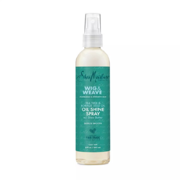 SheaMoisture Wig & Weave Tea Tree & Borage Seed Oil Shine Spray 8oz