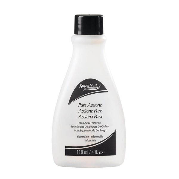 Super Nail Pure Acetone 4oz