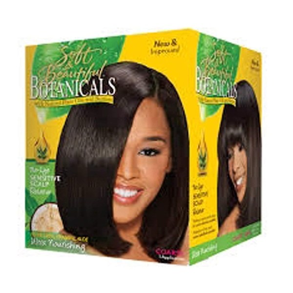 Soft & Beautiful Botanicals Sensitive Scalp Relaxer - Super