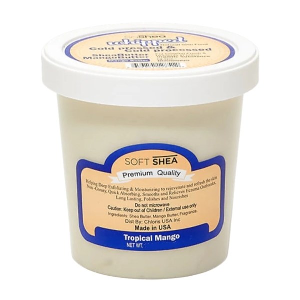 SoShea Whipped Shea Butter 12.75oz - Tropical Mango