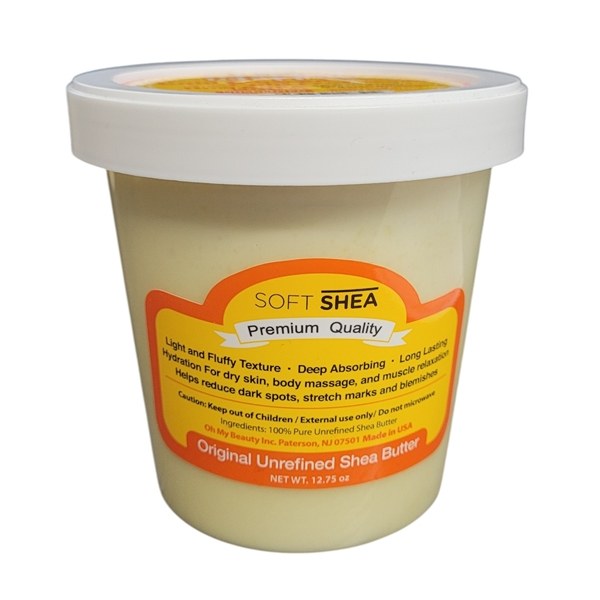 SoShea Whipped Shea Butter 12.75oz - Unscented