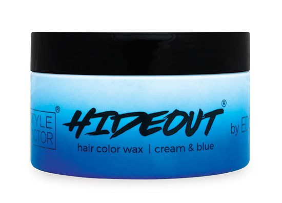 Hideout Hair Color Wax Blue - wide 1