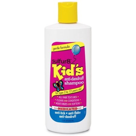 Sulfur8 Kids Medicates Anti Dandruff Shampoo 7.5oz